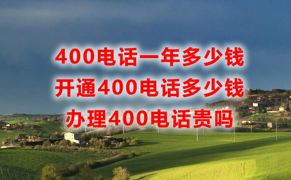 400電話一年多少錢(qián)